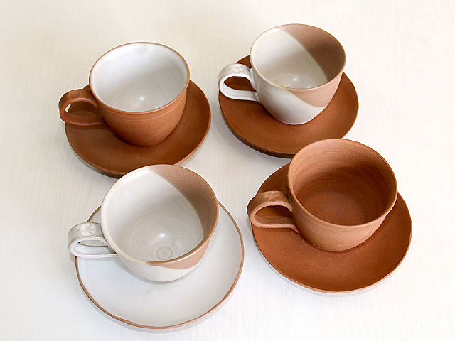 ソーサー付コーヒーセット
